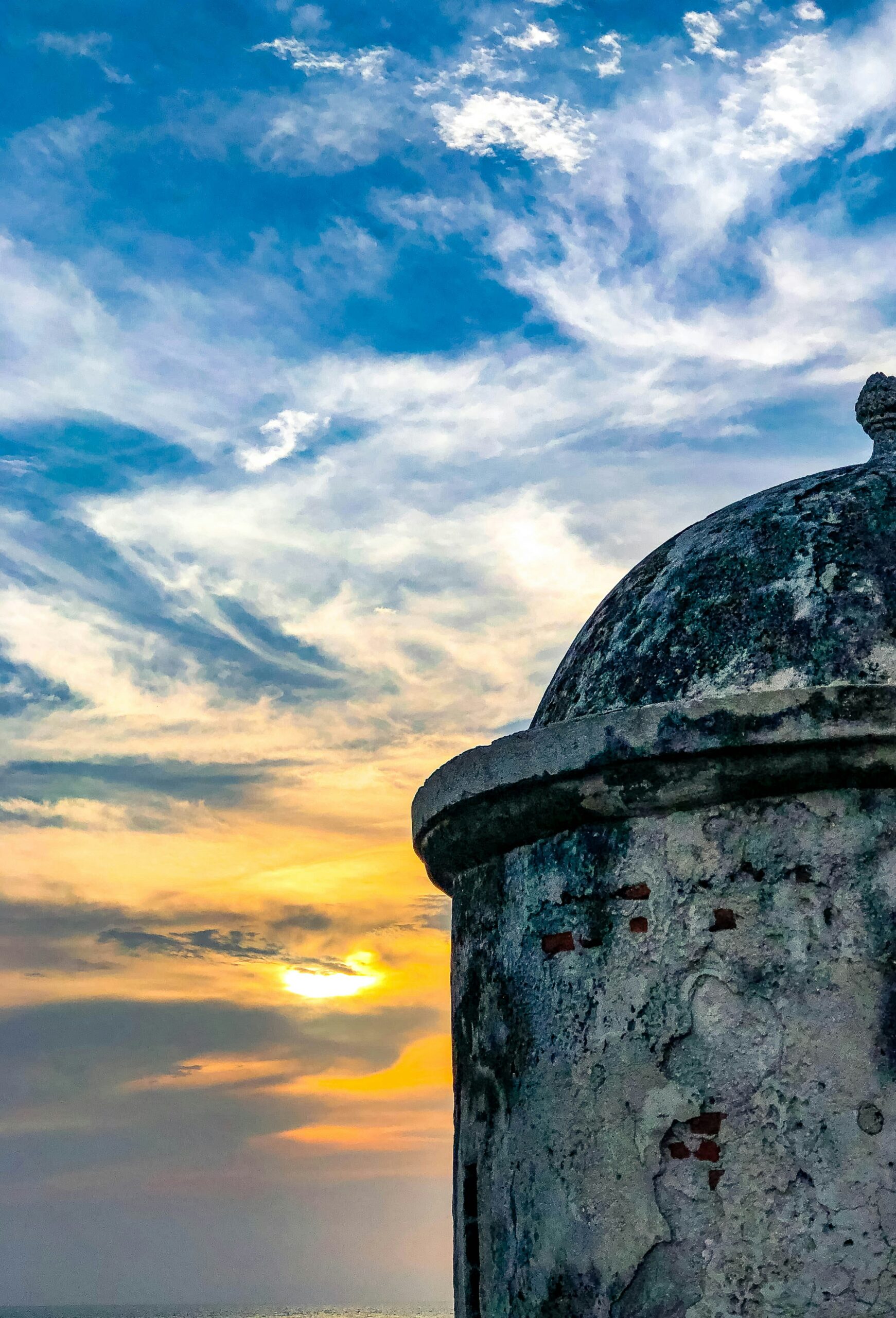 tramonto-Cartagena-trasferirsi-Colombia-vivereincolombia-Caraibi-viaggi-vacanze-sudamerica-americalatina